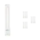 Mehrfachpackung 10x Ledvance Dulux-L LED 8W - 830  | Ersatz Für 18W