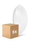 Mehrfachpackung 5x Ledvance Surface Rund 400 24W 830 1920lm Weiß IP44 | 