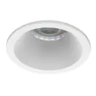 Einbau Spot D-round MR16 Weiß | Ausschnitt 70mm - GU10 Sockel