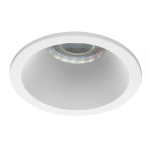 Einbau Spot D-round MR16 Weiß | Ausschnitt 70mm - GU10 Sockel