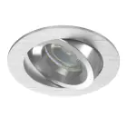 Einbau Spot Drome MR16 schwenkbar Aluminium | Ausschnitt 69mm - GU10 Sockel