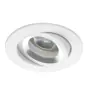 Einbau Spot Drome MR16 schwenkbar Weiß | Ausschnitt 69mm - GU10 Sockel