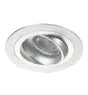 Einbau Spot Logic MR16 schwenkbar Aluminium | Ausschnitt 80mm - GU10 Sockel