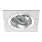 Einbau Spot Boxi MR16 schwenkbar Aluminium | Ausschnitt 80mm - GU10 Sockel