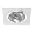 Einbau Spot Boxi MR16 schwenkbar Aluminium | Ausschnitt 80mm - GU10 Sockel