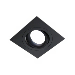 Einbau Spot Boxi MR16 schwenkbar Schwarz | Ausschnitt 80mm - GU10 Sockel