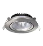 LED schwenkbar Spot Silber Rund 5W 550lm 60D - 940 | 85mm - IP54 - Dimmbar - Höchste Farbwiedergabe