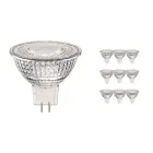 Mehrfachpackung 10x LED-Spot GU5.3 MR16 7.8W 730lm 36D - 827  | Ersatz für 50W