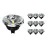 Mehrfachpackung 10x LED-Spot GU10 AR111 12W 600lm 40D - 927  | Höchste Farbwiedergabe - Dimmbar - Ersatz für 80W