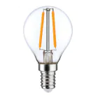 LED E14 Kugel Fadenlampe Klar 2.5W 250lm – Dimmbar - Ersatz für 25W