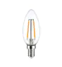 LED E14 Kerze Fadenlampe Klar 2.5W 250lm - 827 | Dimmbar - Ersatz für 25W