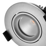 LED-Spot Aqua schwenkbar feuerfest Aluminium 6W 400lm 36D - 927 | Ausschnitt 92mm - IP65 - Höchste Farbwiedergabe - Dimmbar