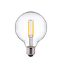 Pro LED E27 Globe Fadenlampe Klar 95mm 8W 806lm - 827 | Dimmbar - Ersatz für 60W