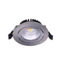 LED schwenkbar Spot Silber 6W 550lm - 930 | Ausschnitt 75mm - IP54 - Höchste Farbwiedergabe 