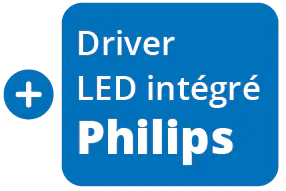 Dalle LED Eco V4.0 28W 3400lm - 840  | 120x30cm - UGR <19 - Philips driver