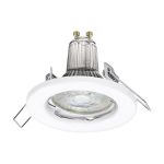 Ledvance Downlight LED Encastré Blanc GU10 3x2.6W 230lm 36D - 827 Blanc Très Chaud | Lot de 3