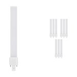 Lot 10x Ledvance Dulux-S LED 6W - 830  | Remplacement 18W