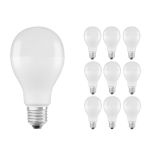 Lot 10x Ledvance CLASSIC LED E27 Poire Dépolie 19W 2452lm - 827  | Remplacement 150W