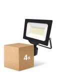 Lot 4x Projecteur LED G3 50W 5500lm 110D - 840  | IP65 - Détecteur de Mouvement et de Lumière - Symétrique