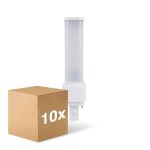 Lot 10x Ledvance Dulux-D LED 7W - 830  | Remplacement 18W