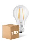 Lot 10x Ledvance Classic LED E27 Poire Filament Claire 6.5W 806lm - 827  | Remplacement 60W