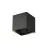 D'Lite LED Up & Down Applique Murale Elingen Aluminium Noir 2.9W 170lm - 830  | À Piles - Détecteur De Lumière