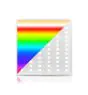 Dalle LED 40W 4080lm 827-865 CCT + RGB | 60x60cm - UGR <22
