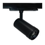 Spot LED Sur Rail Noir Zoomable 30W 3000lm 15-60D - 927-930-940 CCT
