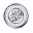 Ledvance LED Dot-it Petite lampe mobile Argent 0.23W à piles