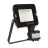 Ledvance Projecteur LED Compact Noir 20W 1800lm 100D - 830  | IP65 - Symétrique - Détecteur de mouvement et de lumière