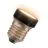 Osram LED Plat Lamp LED E27 Special Dépolie 3.5W 270lm - 827  | 3 Niveaux De Gradation Dimmable - Remplacement 25W