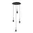 Osram Suspension Luminaire Decor Needle Plate Foncé Gris | Convient pour 4x E27 