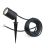 D'Lite Piquet Light Fuse Câble D'Alimentation Noir | IP65 - Convient pour 1x GU10 | incl. câble 2 Meter