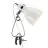 Nordlux Cyclone Clamp Métal Blanc | Convient pour E14