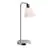 Nordlux Ray Lampe De Table Métal et Verre Cromo | Convient pour E14