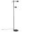Nordlux Clyde Sol Lamp Métal Noir 8W 350lm - 827  | 3 Niveaux De Gradation Dimmable