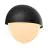 Nordlux Scorpius Applique Murale Ronde Noir | Convient pour 1x E14