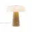 DFTP by Nordlux Glossy Lampe De Table Marbre et Verre Beige | 220mm - Convient pour E14