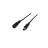 Rubans LED Naga - Power DC Câble Open Câble Femelle+Mâle Prise (2pin/Seul Couleur/8mm)