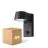 Lot 4x D'Lite Applique Murale Lira Noir 7W 600lm 830  | IP54 - Détecteur De Mouvement