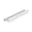 1-Phase Système de rails 1m Blanc | incl. capuchon de fin et Connecteur d’Alimentation