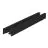 1-Phase Système de rails 1m Noir |  incl. capuchon de fin et Connecteur d’Alimentation