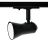 1-Phase Rail Spot Conical Noir | Convient pour GU10