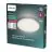 Philips LED Plafonnier Wincel Blanc 40W 4300lm - 865  | Dimmable - Télécommande