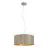 Eglo Suspension Luminaire Maserlo Échantillon Nickel Satiné | Convient pour 3x E27