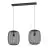 Eglo Suspension Luminaire Rinroe Échantillon Noir | Convient pour 2x E27