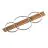 Eglo Plafonnier Boyal Bois Noir, Rouille 24W 3400lm - 830 