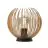 Eglo Table lamp Venezuela Noir, Dorée | Convient pour E27