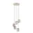Eglo Suspension Luminaire Romazzina Échantillon Sablonneux | Convient pour 5x E27