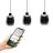 Eglo Suspension Luminaire Molochio-Z Échantillon Noir 11.1W 1500lm - 827-865 Accordable Blanc + RGB | Dimmable